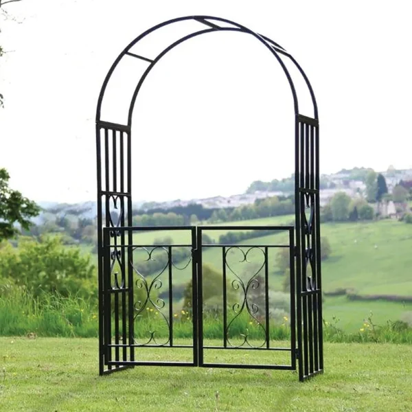 Victorian Garden Arch With Gate